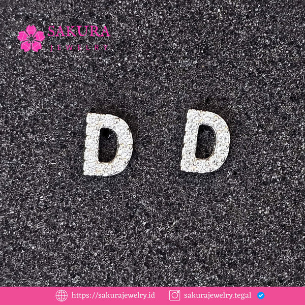 Diamond Earring Code D5X0V3 Berlian Natural