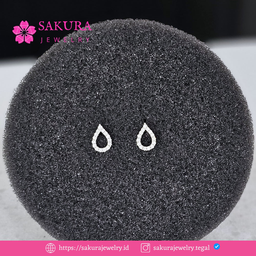 Diamond Earring Code D5X0VA Berlian Natural