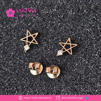 Diamond Earring Code D5X0VD Berlian Natural