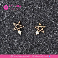 Diamond Earring Code D5X0VD Berlian Natural