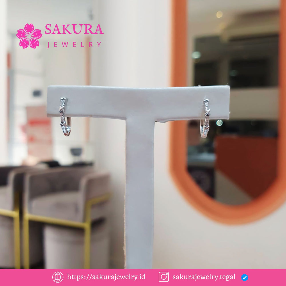 Diamond Earring Code D5X0VT Berlian Natural