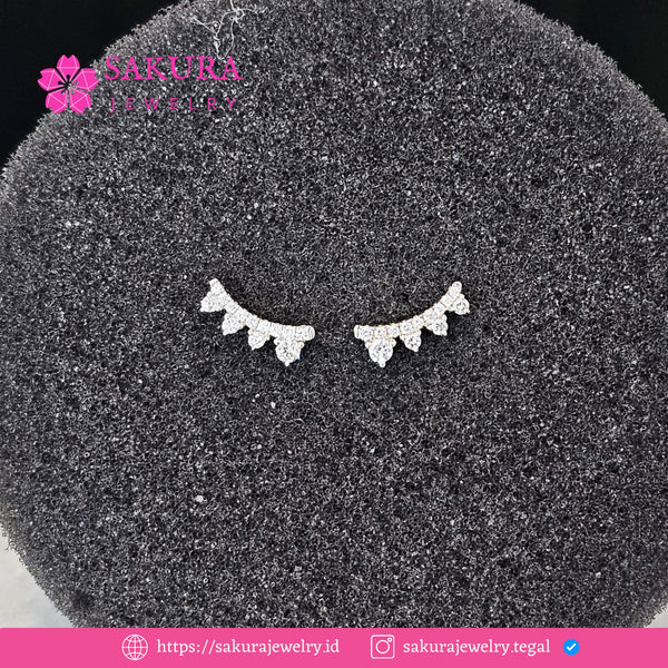 Diamond Earring Code D5XTRN Berlian Natural
