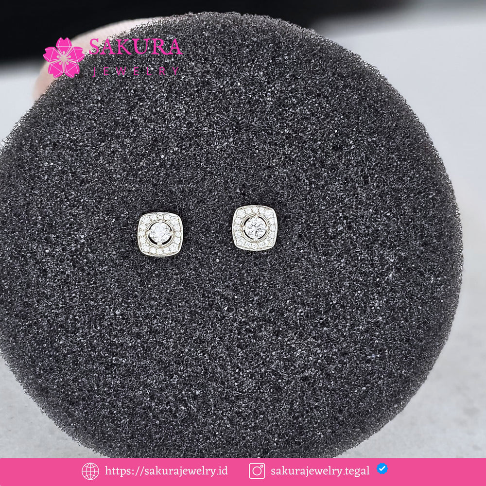 Diamond Earring Code D5XU1L Berlian Natural