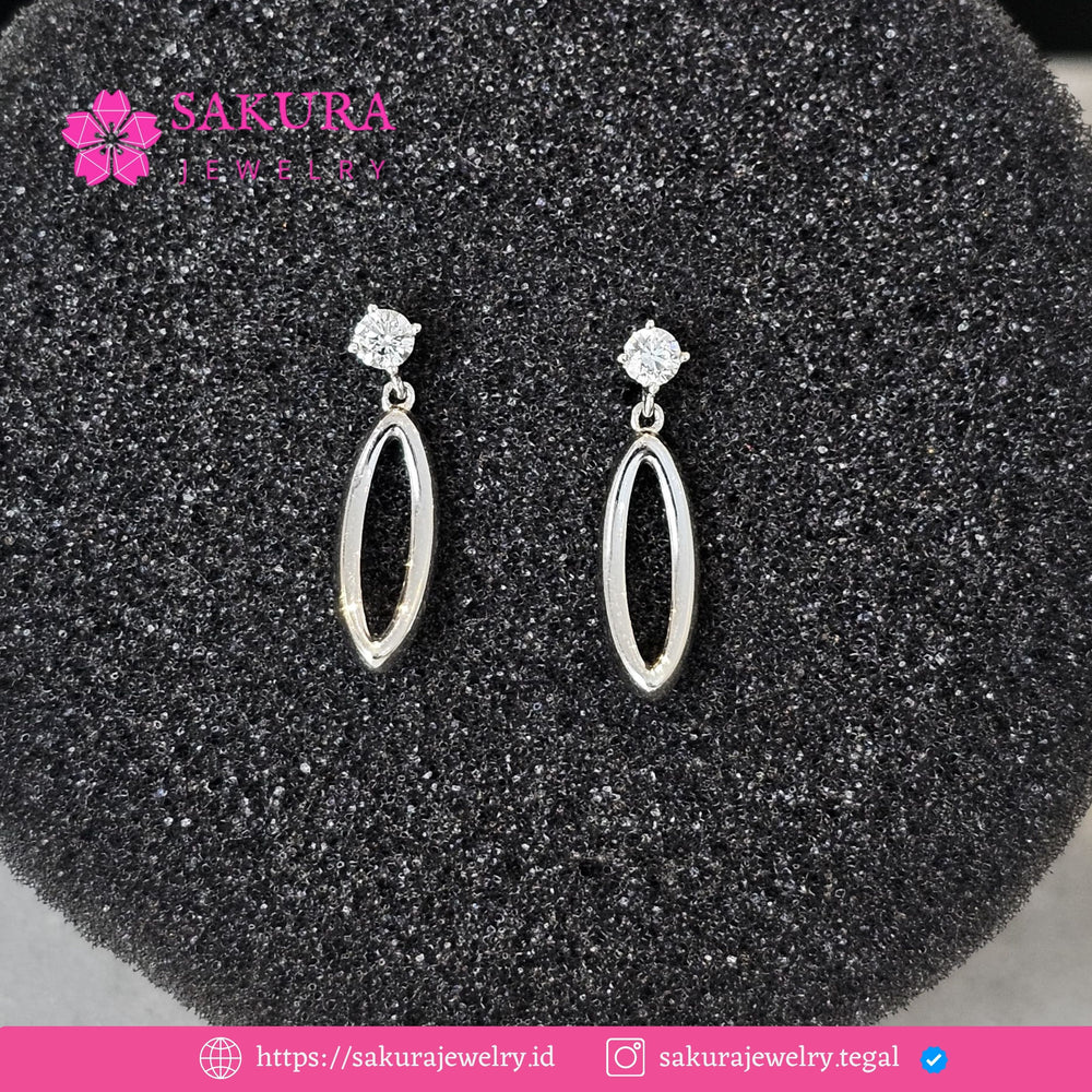 Diamond Earring Code D5XU2R Berlian Natural