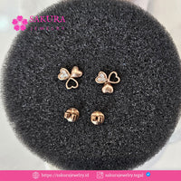 Diamond Earring Code D5XUAF Berlian Natural