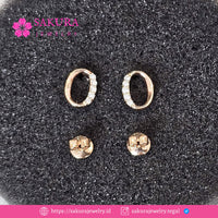 Diamond Earring Code D5XUXH Berlian Natural