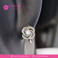 Diamond Earring Code D5XUY0 Berlian Natural