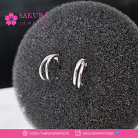 Diamond Earring Code D5XUYU Berlian Natural