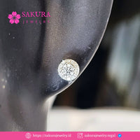 Diamond Earring Code D5XV2G Berlian Natural