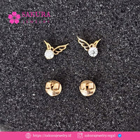 Diamond Earring Code D5XVGX Berlian Natural