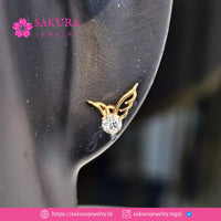 Diamond Earring Code D5XVGX Berlian Natural