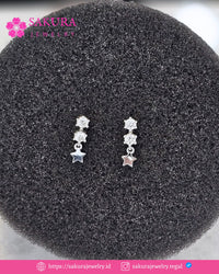 Diamond Earring Code D5XVWC Berlian Natural