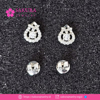 Diamond Earring Code D5XVWM Berlian Natural