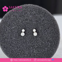 Diamond Earring Code D5XVWN Berlian Natural