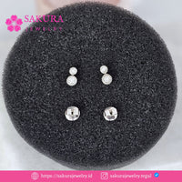Diamond Earring Code D5XVWN Berlian Natural