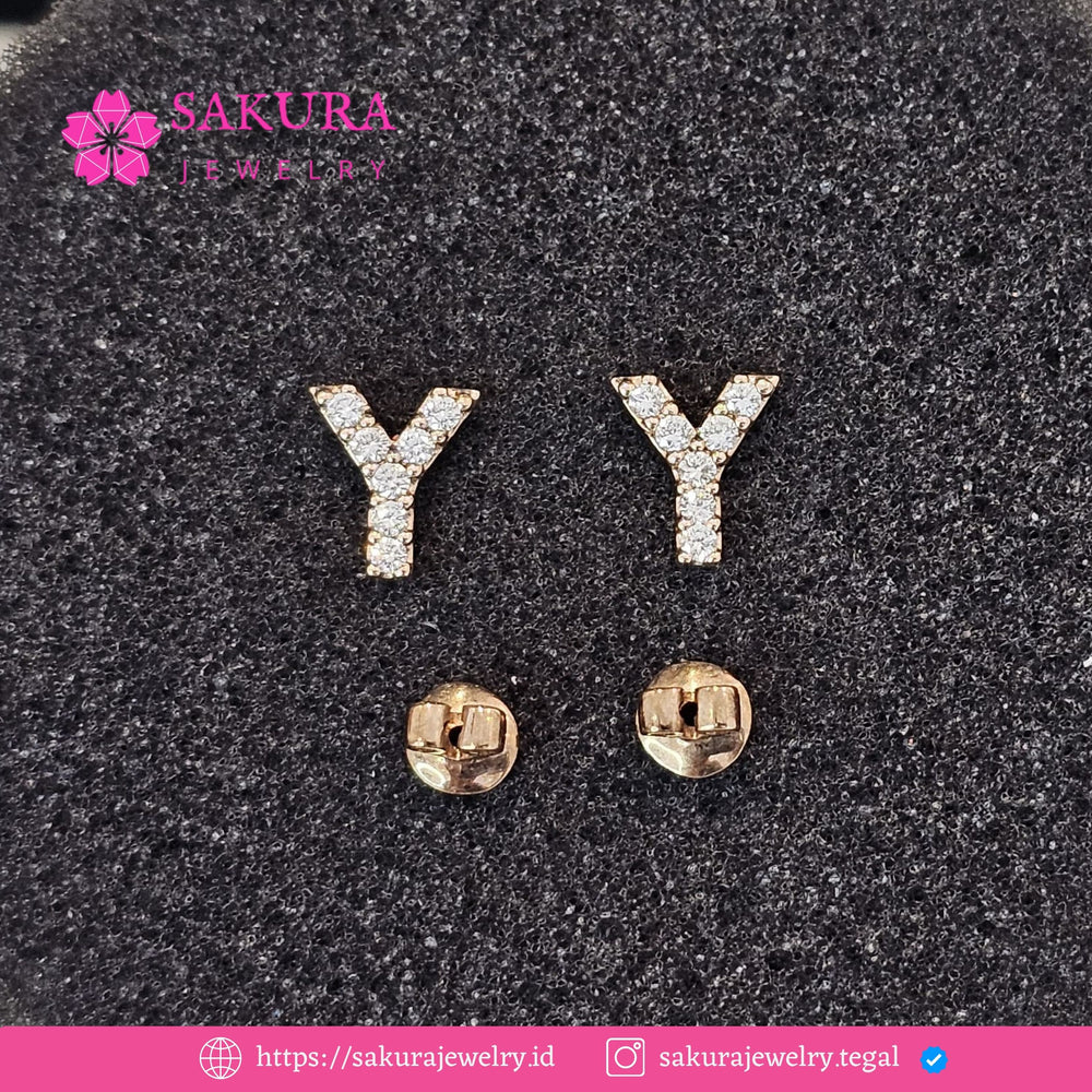 Diamond Earring Code D5XWD6 Berlian Natural