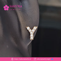 Diamond Earring Code D5XWD6 Berlian Natural