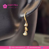 Diamond Earring Code D5XWW6 Berlian Natural