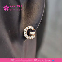 Diamond Earring Code D5XWWN Berlian Natural