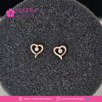 Diamond Earring Code D5XXM4 Berlian Natural