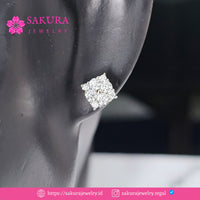 Diamond Earring Code D5XZ73 Berlian Natural