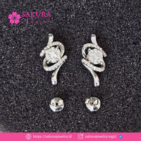 Diamond Earring Code D5XZ8M Berlian Natural