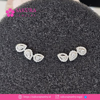 Diamond Earring Code D5Y19R Berlian Natural