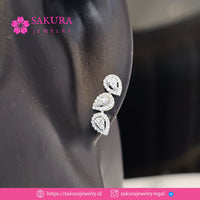 Diamond Earring Code D5Y19R Berlian Natural