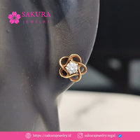 Diamond Earring Code D5Y3PH Berlian Natural