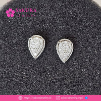 Diamond Earring Code D6W0UW Berlian Natural