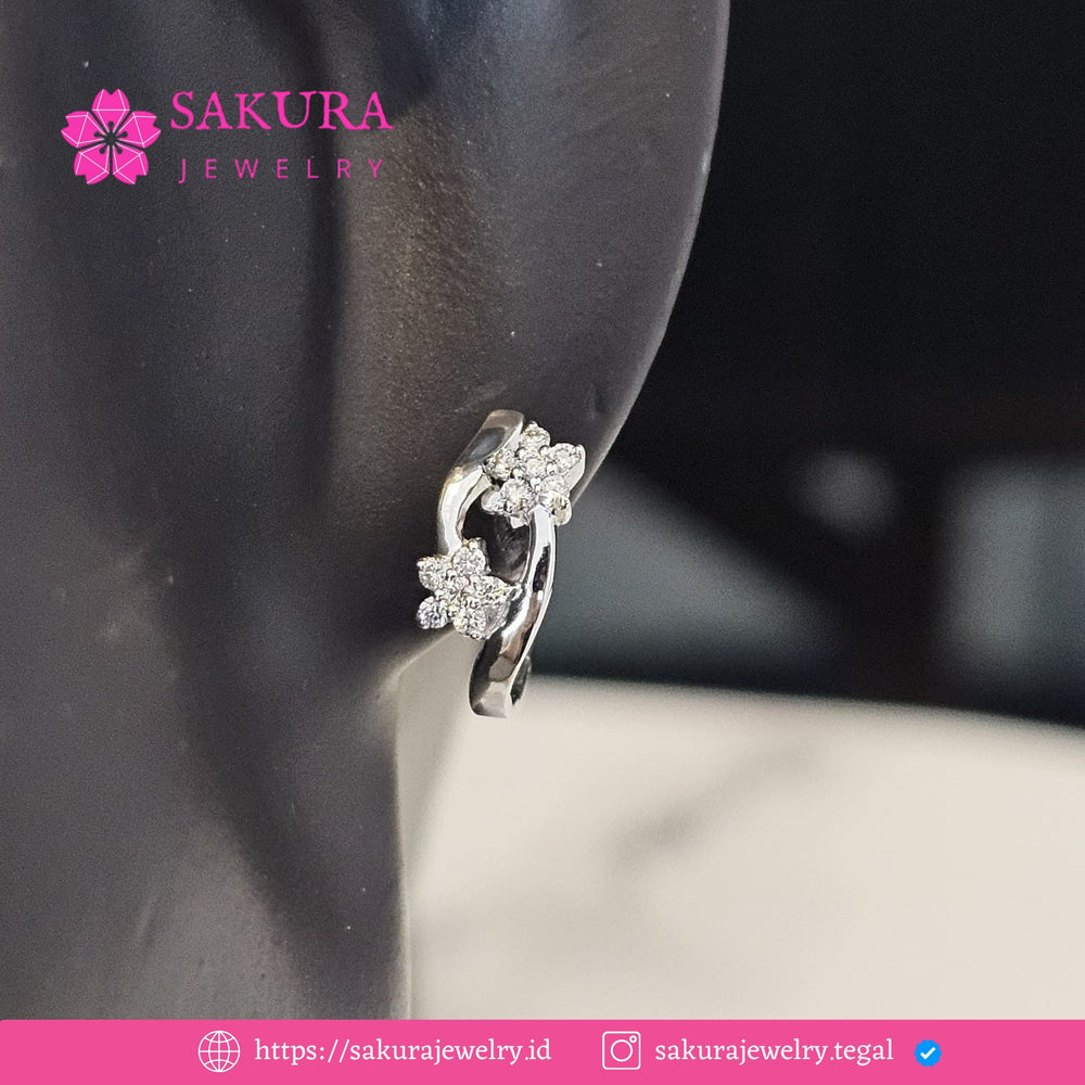 Diamond Earring Code D6WAF6 Berlian Natural