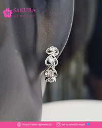 Diamond Earring Code D6WCSM Berlian Natural