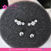 Diamond Earring Code D6WHAJ Berlian Natural