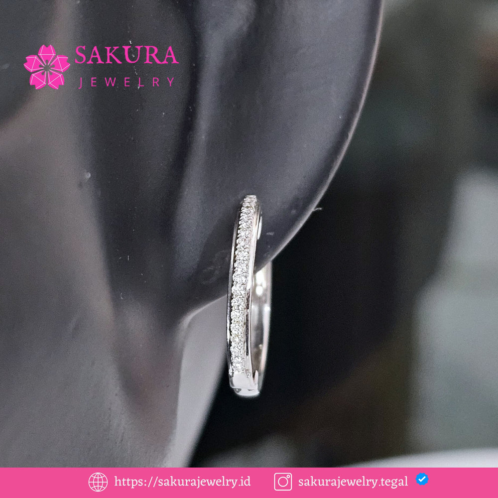 Diamond Earring Code D6WSA3 Berlian Natural