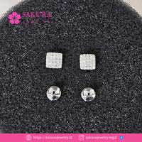 Diamond Earring Code D6WSE5 Berlian Natural