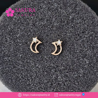 Diamond Earring Code D6WSPP Berlian Natural