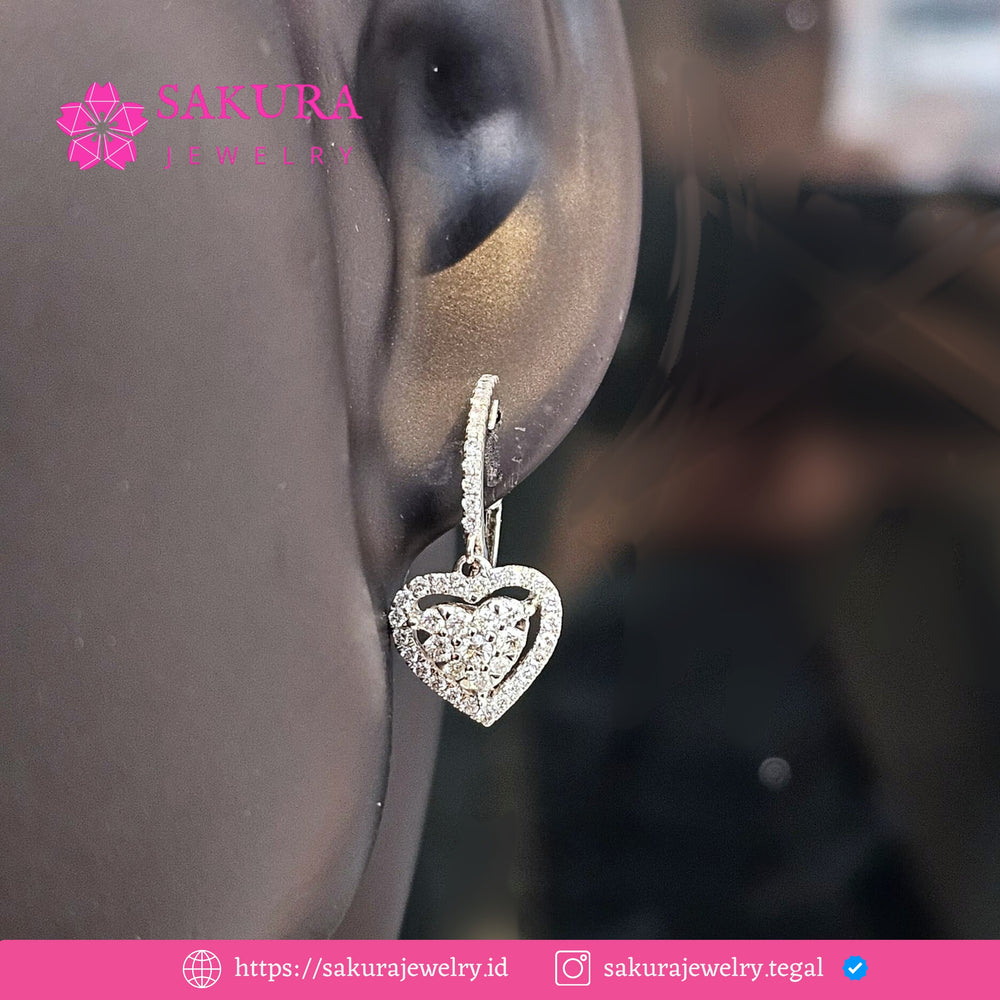 Diamond Earring Code D6WXVG Berlian Natural