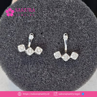 Diamond Earring Code D6X05G Berlian Natural