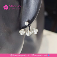 Diamond Earring Code D6X05G Berlian Natural