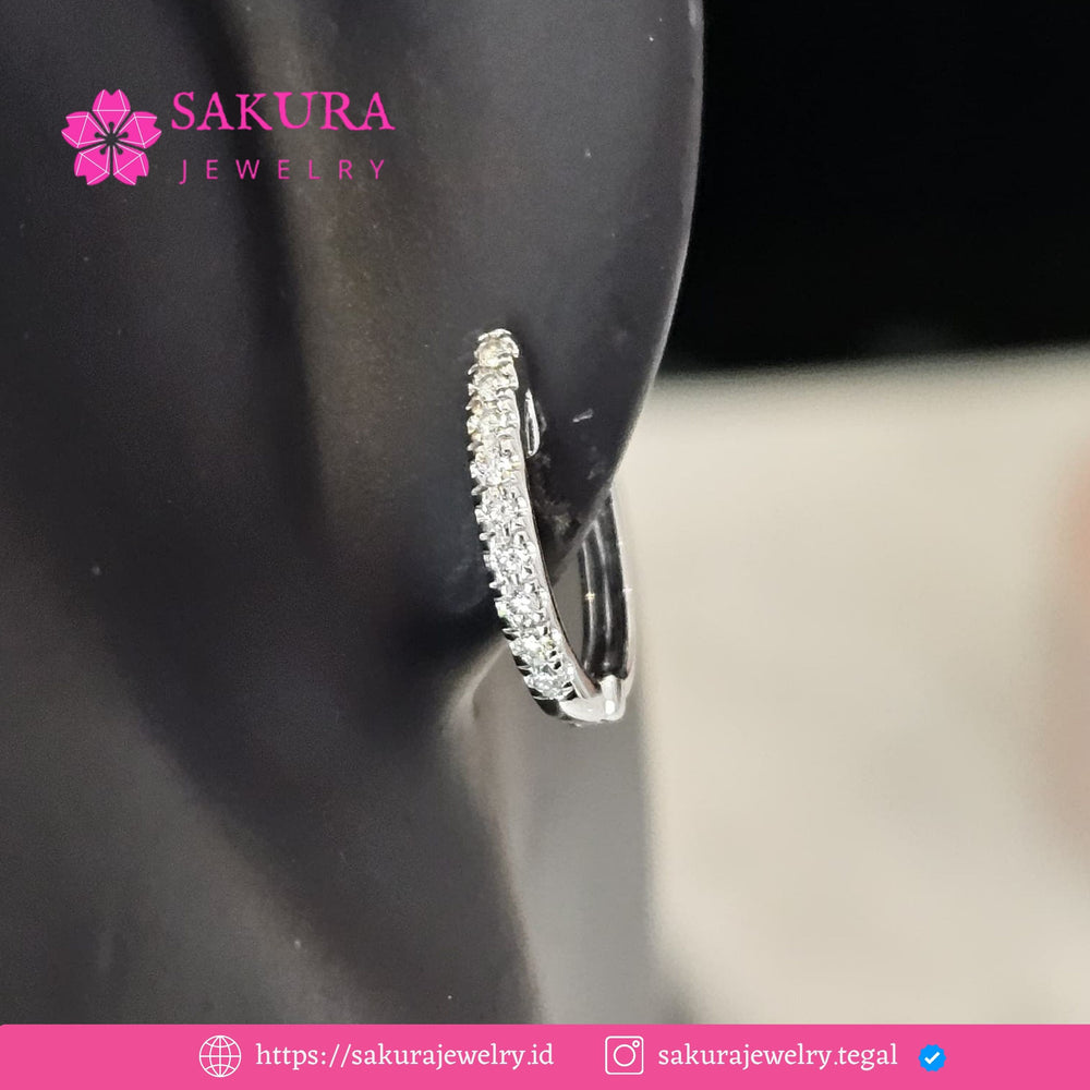 Diamond Earring Code D6X232 Berlian Natural