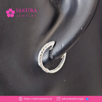 Diamond Earring Code D6X232 Berlian Natural