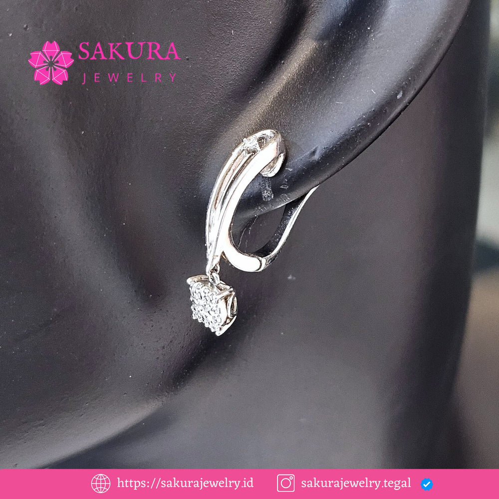Diamond Earring Code D6X292 Berlian Natural
