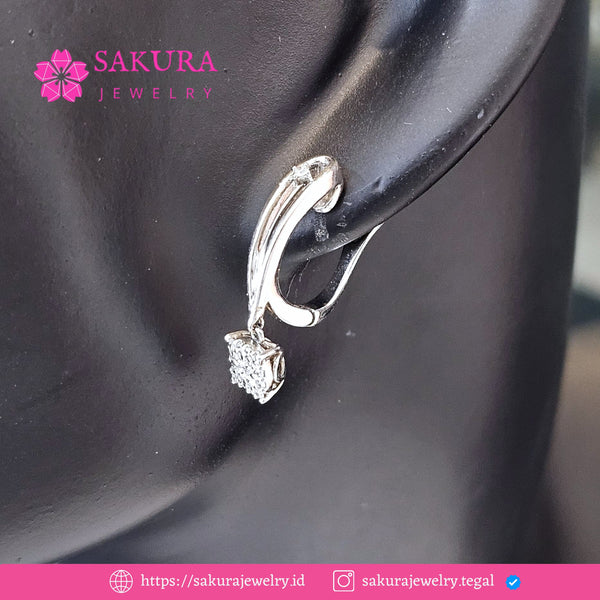 Diamond Earring Code D6X292 Berlian Natural