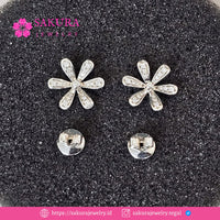 Diamond Earring Code D6X3LF Berlian Natural