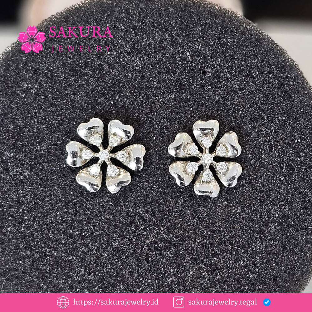 Diamond Earring Code D6X8G2 Berlian Natural
