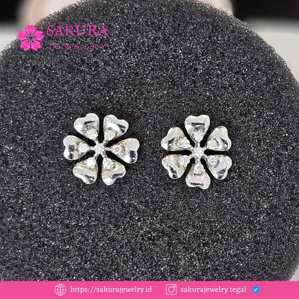 Diamond Earring Code D6X8G2 Berlian Natural