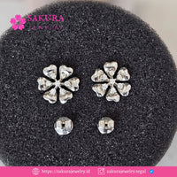 Diamond Earring Code D6X8G2 Berlian Natural