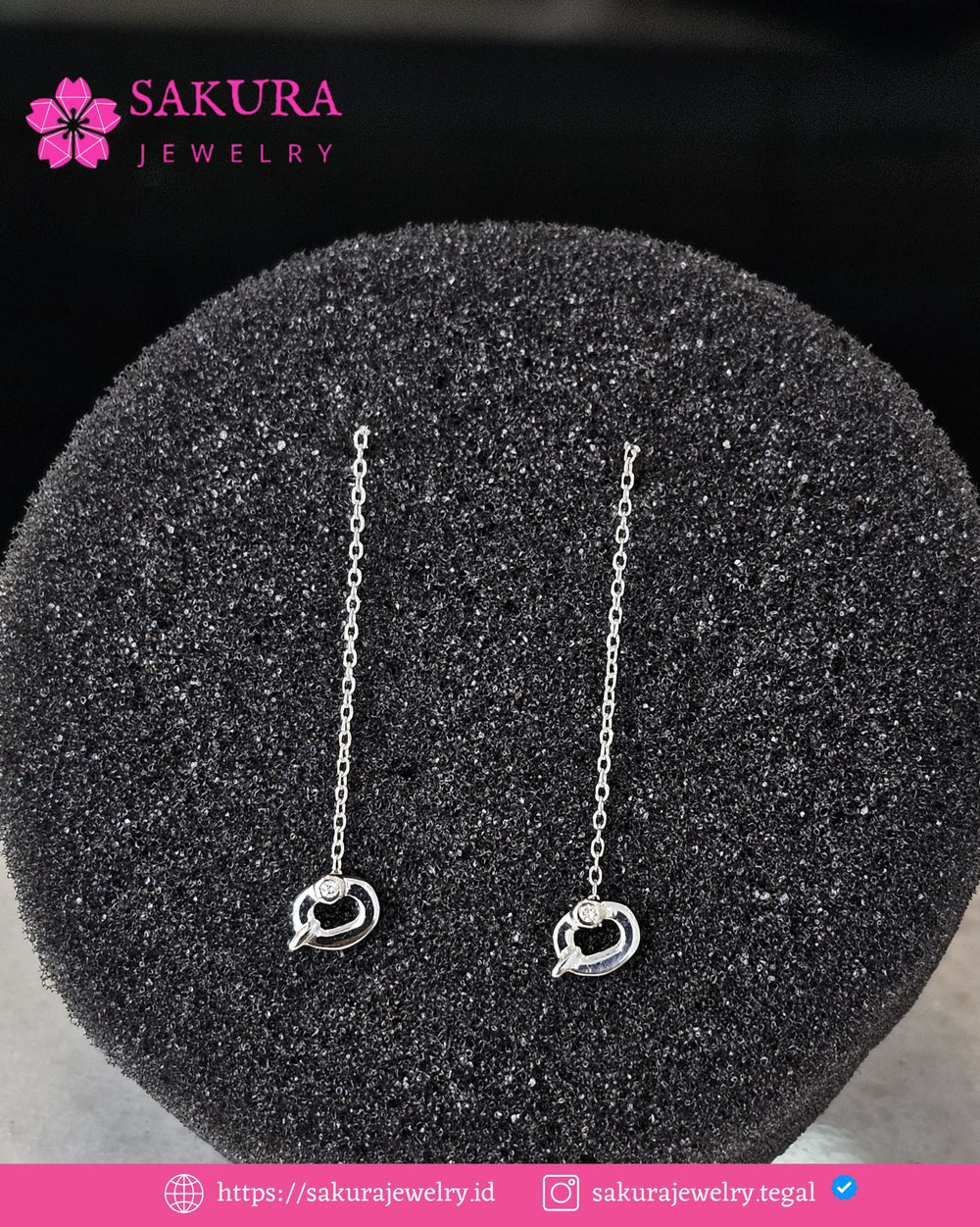 Diamond Earring Code D6X932 Berlian Natural