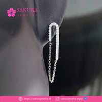 Diamond Earring Code D6X9CS Berlian Natural