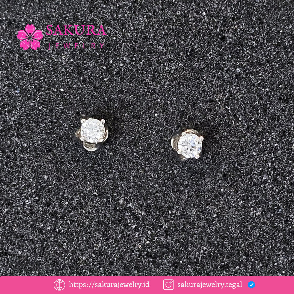 Diamond Earring Code D6X9DJ Berlian Natural